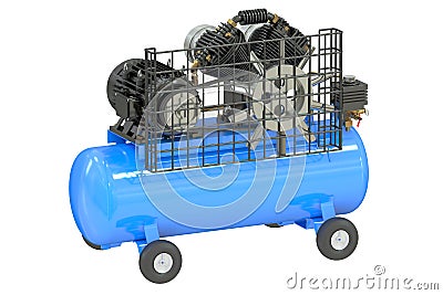 Air compressor Stock Photo