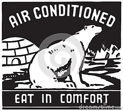 Air Conditioned 3 Vector Illustration