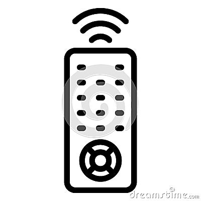 Air conditioner remote Isolated Vector Icon fully editable Vector Illustration