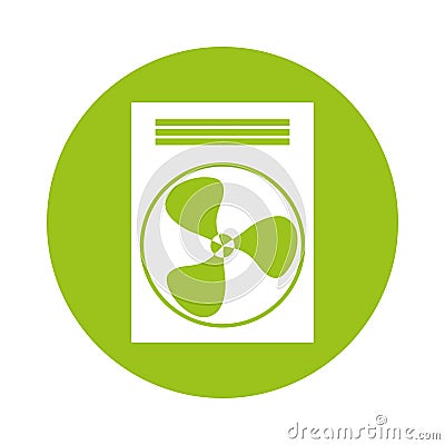 Air conditioning icon image Vector Illustration