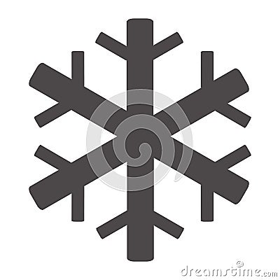 Air conditioning icon on white background. snowflake symbol. flat style. snowflake icon for your web site design, logo, app, UI Stock Photo