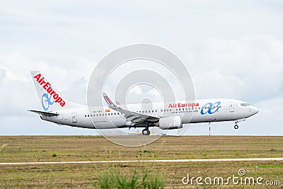 Air Europa Boeing 737-86Q Editorial Stock Photo