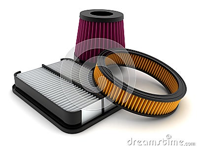 Air filter Stock Photo