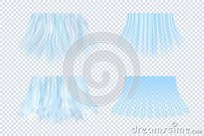 Clean and fresh air flow Vector Illustration