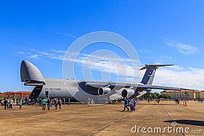 Air Force Aircraft C-5 Galaxy Editorial Stock Photo