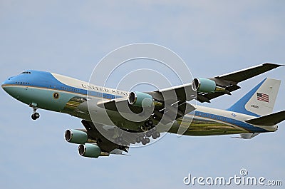 Air Force One Editorial Stock Photo