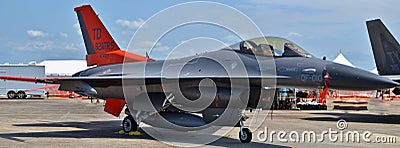 Air Force QF-16 Drone Editorial Stock Photo