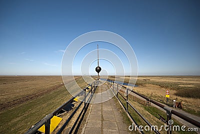 Air force shooting range Stock Photo