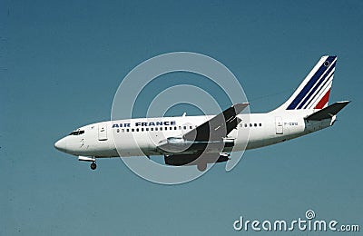 Air France Boeing B-737-228 F-GBYA CN 23000 LN 930 Editorial Stock Photo