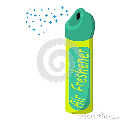 Air freshener cartoon icon Vector Illustration
