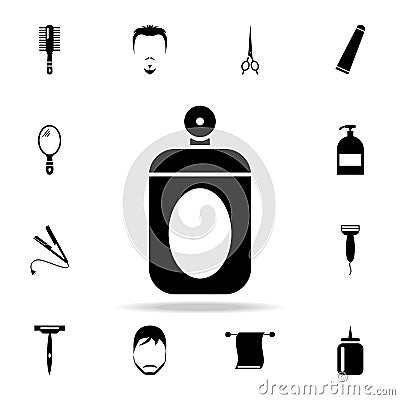 air freshener icon. Detailed set of barber tools. Premium graphic design. One of the collection icons for websites, web design, mo Stock Photo