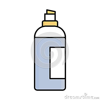 Air freshener Outline with Fill Color Vector icon which can easily modify or edit Vector Illustration