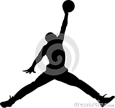 Air Jordan logo Editorial Stock Photo