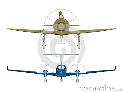 Air plane vector Vector Illustration