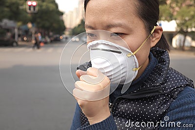 Air pollution Stock Photo