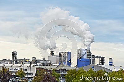 Air Pollution Editorial Stock Photo