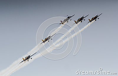 Air show Editorial Stock Photo