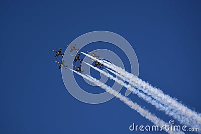 Air Show Jets Editorial Stock Photo