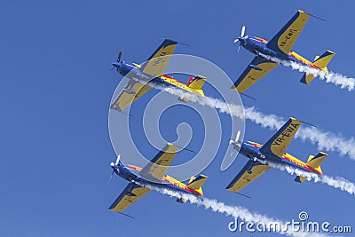 Air show Editorial Stock Photo