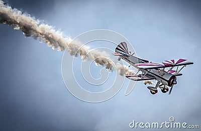 Air Stunt Stock Photo