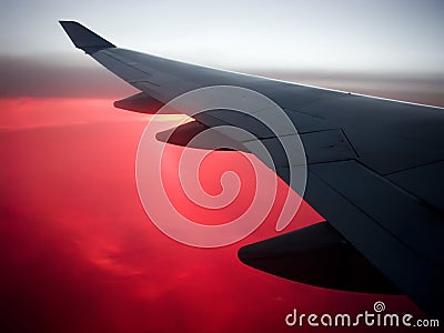 Air travel Stock Photo