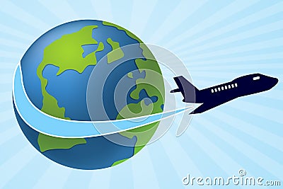 Air Travel Vector Illustration