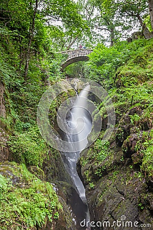 Aira Force Waterfall Stock Photo
