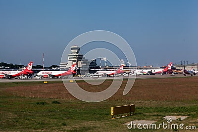 Airberlin Aircrafts in Berlin Germany Editorial Stock Photo