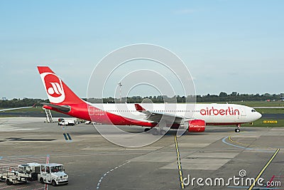 Airberlin aircraft Editorial Stock Photo