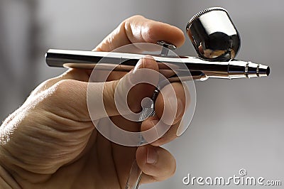 Airbrush Stock Photo