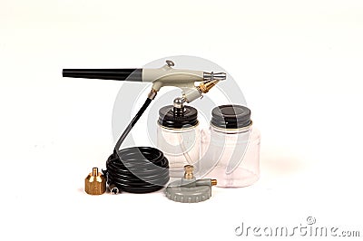 Airbrush Kit Stock Photo