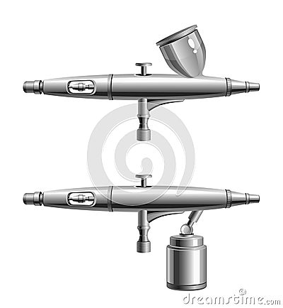 Airbrush Vector Illustration