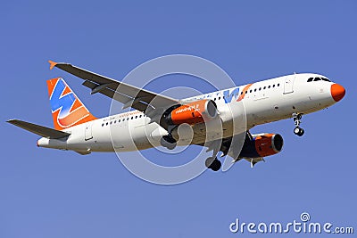 Airbus 320-232 Editorial Stock Photo