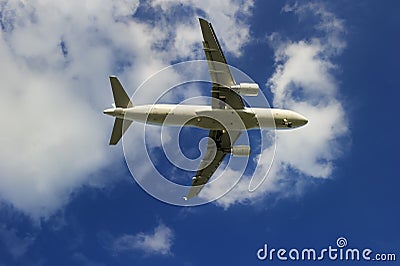 Airbus A320 - MSN 4366 airplane Stock Photo