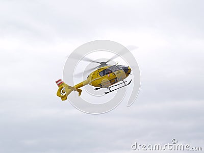 Airbus Helicopters H135 Eurocopter EC 135 operated by Helikopter Air Transport GmbH Editorial Stock Photo