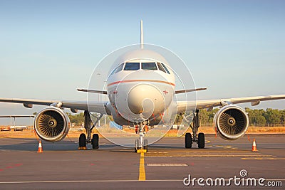 Airbus A320 Stock Photo