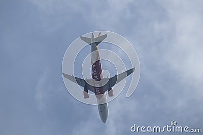 A666 Airbus A320-200 of Vietjet airline Editorial Stock Photo