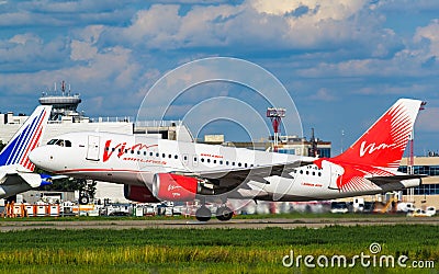 Airbus A 319 Wim Airlines Editorial Stock Photo