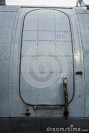 Aircraft door Stock Photo