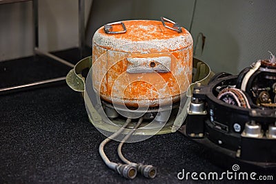 Aircraft flight recorder Stock Photo