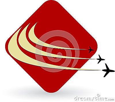 Aircraft logo Vector Illustration