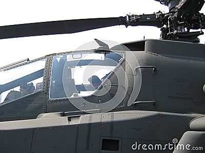 Aircraft - Military helicopter Stock Photo