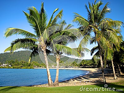Airlie Beach in the Whitsundays Stock Photo