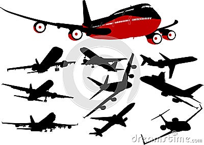 Airlift Cartoon Illustration