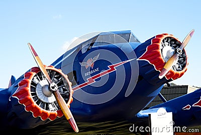 Stinson Crash Editorial Stock Photo