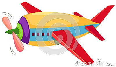 Airplane Vector Illustration