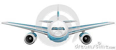 Airplane Vector Illustration