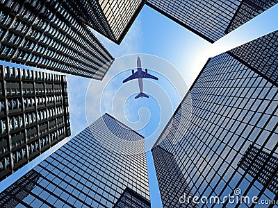 Airplane Stock Photo