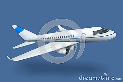 Airplane Vector Illustration