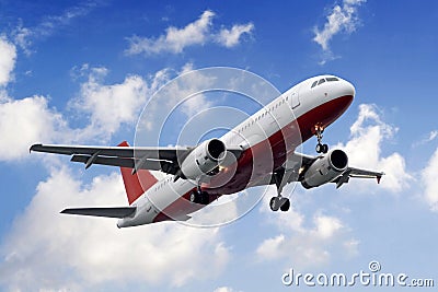 Airplane Stock Photo